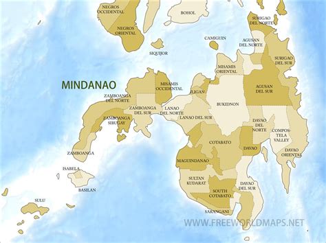 list of cities in mindanao